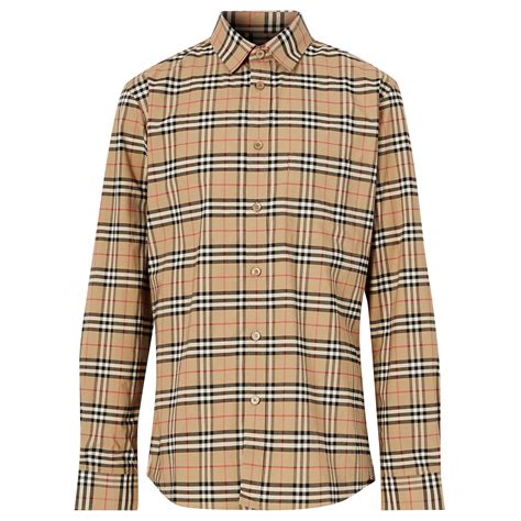 chemise a carreaux burberry femme|Chemise en coton à carreaux BURBERRY pour femme .